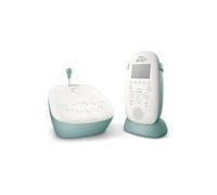 Philips AVENT Écoute-bébé connecté SCD731/26 – Connexion sécurisée, nocturne, projecteur d'étoiles