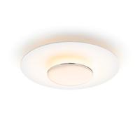 Philips Sceneswitch, Plafonnier Garnet, 3 Réglages, 40 W, Blanc Chaud 2700K, Blanc