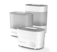 Philips SCF291/00 - Stérilisateur et séche-bouteilles électrique - Stérilise et sèche en 40 minutes, maintient la stérilité pendant 24 heures, bac de réception intégré, élimine 99,9% des bactéries.