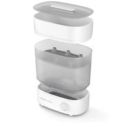 PHILIPS SCF291/00 - Stérilisateur et Séchoir de biberons électrique - Stérilise & Sèche en 40 min, Garde Stérile 24h, Bac de récupération intégré, Élimine 99,9 % des bactéries