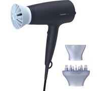 Philips | Sèche-cheveux | BHD360/20 | 2100 W | Nombre de niveaux de chaleur 6 | Fonction d'ionisation | Embout diffuseur | Noir/Bleu