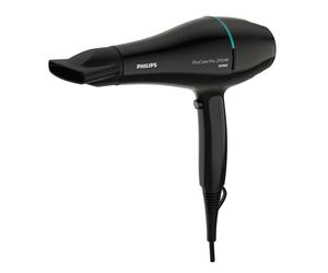 Philips Sèche-Cheveux Pro BHD272/00, Moteur AC 2100W, 3 Vitesses, 3 Températures, Air Froid, Fonction Ionique, Concentrateur 9mm, Câble 1.8m