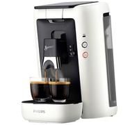PHILIPS Senseo Maestro Machine à Café - Fonction Mémo, Blanc | Choix de l'intensité du café - Réservoir d'eau de 1,2 L pour plusieurs tasses (CSA260/10)