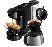 Philips Senseo Switch HD6592 Machine à café 1 bar 7 tasses noir profond