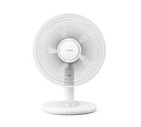 PHILIPS Série 1000 Ventilateur de Table - Flux d’air puissant et silencieux 35 dB - 3 vitesses réglables - Rotation et inclinaison ajustables - Design compact blanc (CX1030/00)