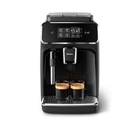 Philips Série 2200 Machine Expresso - Café à Grain - Mousseur à Lait Classique, Écran Tactile Intuitif, Noir Brillant (EP2221/40)