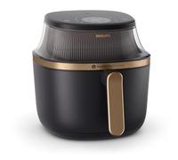 Philips Série 3000 7.2L Airfry, fenêtre de cuisson, friteuse 16 en 1, technologie RapidAir Plus, élimination des graisses, application de recettes HomeID, facile à nettoyer (NA342/09)