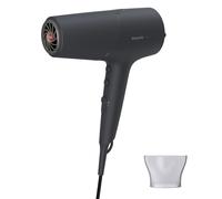 Philips Série 5000 BHD504/00 Sèche-cheveux 2100W Gris, Moteur DC, 6 Vitesses/Températures, Fonction Air Froid et Ionique, Câble 1.8m, Concentrateur 1.4cm