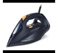 Philips Série 7000 DST7060/20 Fer à Vapeur 3000W Semelle SteamGlide Elite, Jet 250g/min, Vapeur Continue, Anti-Calc, Réservoir 0.3L, Bleu/Jaune