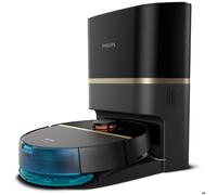 Philips Série 7000 HomeRun Aqua Robot Aspirateur, nettoyage, batterie jusqu'à 180 min, 4 modes, noir (XU7100/01)