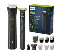 Philips Series 9000 - Tondeuse 13-en-un + OneBlade, kit tondeuse intégral, tonte précise, contours nets, rasage pratique, 27 hauteurs de coupe (de 0,2 à 20 mm) (modèle MG9530/15) DP