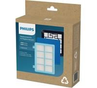 Philips Set de filtres de rechange d'origine pour PowerPro Compact & Active Aspirateur, bleu/blanc (FC8010/02)
