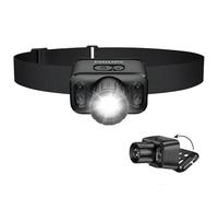 PHILIPS SFL3183RH Lampe frontale LED rechargeable, étanche pour l'extérieur, accessoires de camping, 3 modes pour randonnée, course, réparation, pêche, cyclisme, câble USB inclus