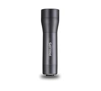 Philips Lampe de poche LED SFL4000T/10 - 120 lumens - IPX4 - 3 piles AAA incluses - noire aluminium