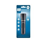 Philips SFL7001T/10 Lampe de poche noire Bouton-poussoir Lampe de poche LED (Phil-SFL7001T/10)