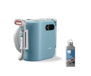 Philips Shampouineuse série 3000 - Élimination des taches, regain de fraîcheur, fonction de nettoyage automatique, idéal pour canapés, moquettes et tissus d'ameublement, Compact, Puissant (XW3192/11)