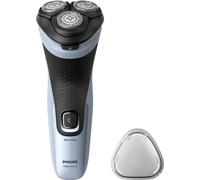 Philips Shaver 3000X X3003/00 Rasoir électrique rotatif 3 têtes Wet & Dry Noir