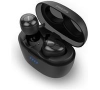 PHILIPS SHB2505BK Écouteurs intraauriculaires sans fil - True Wireless - 5 heures autonomie et chargeur BATTERIE X3 - Noir