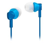 Philips SHE3800BL Écouteurs intra-auriculaires avec 3 paires d'embouts, câble renforcé, basses puissantes, Bleu