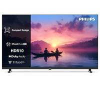 Philips Smart TV LED 32PHS6000 2K HD - Écran 32 Pouces avec Pixel Plus, Plateforme Titan OS et Son Dolby numérique, Compatible Alexa et Assistant Vocal Google