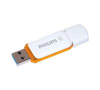 Philips FM12FD75B/00 lecteur USB flash 128 Go USB Type-A 3.2 Gen 1 (3.1 Gen 1) Orange, Blanc