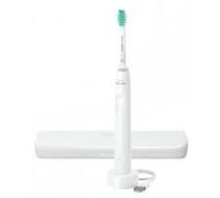 Philips Sonicare 3100 HX3673/13 Brosse à Dents Électrique Blanche + Housse de Voyage - Boîte 1 brosse à dents électrique + 1 chargeur + 1 housse