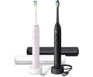 Philips Sonicare 3100 HX4072/42 brosse à dents électrique sonique PACK DUO Pink & Black 1 pcs