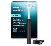 Philips Sonicare 4100 Power Brosse à dents électrique rechargeable avec capteur de pression Noir