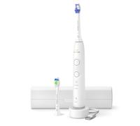 Philips Sonicare 6500 HX7410/02 Brosse à Dents Ultrasonique Rechargeable, 3 Modes, Minuteur, Bluetooth, Batterie Li-Ion 504h, 2 Têtes, Etui