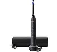 Philips Sonicare 6500 HX7411/10 Brosse à dents électrique, 62 000 mouvements/min, 3 modes, 3 intensités, application smartphone, alerte de pression, rappel BrushSync, 1 tête, noire
