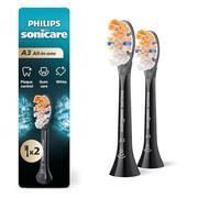 Philips Sonicare A3 Premium All-in-One Tête de Brosse à Dents 2 Têtes de Brosse à Dents Noir HX9092/95