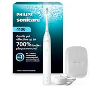 Philips Sonicare Brosse à dents électrique 4100 - Blanc - Avec étui pour tête de brosse
