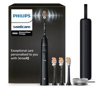 Philips Sonicare - Brosse à dents électrique DiamondClean 9900 Prestige avec technologie SenseIQ et application, 5 modes de brossage, étui de voyage avec chargeur, noir, modèle HX9992/43