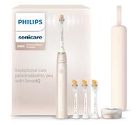 Philips Sonicare - Brosse à dents électrique DiamondClean 9900 Prestige, avec technologie SenseIQ et application, 5 modes de brossage, 3 niveaux d'intensité, étui de voyage, Champagne, HX9992/44