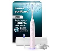 Philips Sonicare Brosse à dents électrique série 6500 - Technologie Sonicare nouvelle génération, capteur de pression, 9 réglages de brossage, SmarTimer, BrushPacer, autonomie de 21 jours, étui de