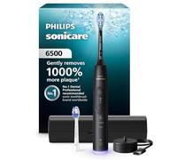 Philips Sonicare Brosse à dents électrique série 6500 - Technologie Sonicare nouvelle génération, capteur de pression, 9 réglages de brossage, SmarTimer, BrushPacer, autonomie de 21 jours, étui de