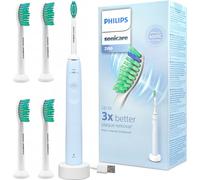 Philips Sonicare Brosse à dents sonique HX3651 13 Bleu avec 4 brossettes de rechange