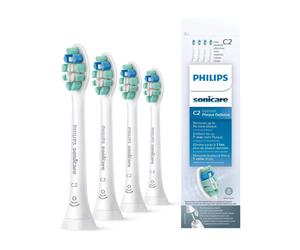 Philips Sonicare C2 Optimal Plaque Defence Brosses à dents, paquet de 4