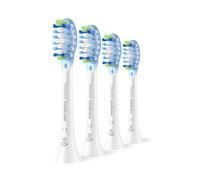 Philips Sonicare C3 Premium Plaque Defence HX9044/17 Lot de 4 + blanc + têtes de brosse soniques