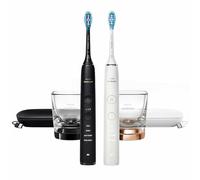 PHILIPS Sonicare Diamond Clean Lot de 2 brosses à dents rechargeables pour un soin buccal complet Noir