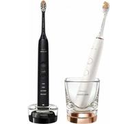 Philips Sonicare Diamond Clean Series 9000 - Pack duo avec 2 brosses à dents électriques Advanced Sonic