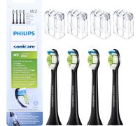 Philips Sonicare DiamondClean HX6064 Têtes de brosse Noir Standard Lot de 4
