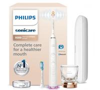 Philips Sonicare DiamondClean HX9903/65 Brosse à dents électrique rechargeable pour soins bucco-dentaires complets Série 9300 Or rose
