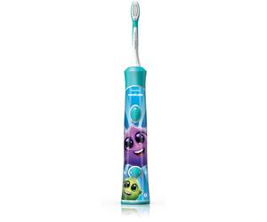 Philips Sonicare For Kids HX6322/04 brosse à dents électrique sonique pour enfant avec Bluetooth Aqua 1 pcs