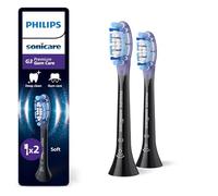 Philips Sonicare G3 Premium Gum Care - têtes de brosse à dents de rechange d'origine, noir, lot de 2, HX9052/88
