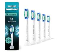 Philips Sonicare HX6015/03 Simply Clean Brush Head by Philips Sonicare