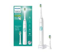 Philips Sonicare HX6807/51 ProtectiveClean 4300 Brosse à dents électrique Sonic avec deux niveaux d'intensité Capteur de pression et minuteur Blanc
