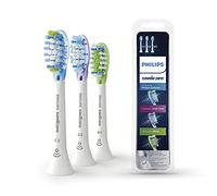 Philips Sonicare HX9073/07 Pack têtes de brosse Premium avec BrushSync : blancheur, gencives sensibles, plaque dentaire (X3)
