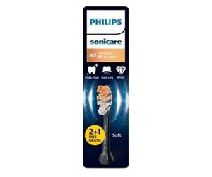 Philips Sonicare HX9093/88 Têtes de brosse à dents noires A3 2+1