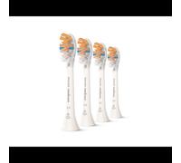 Philips Sonicare HX9094/87 - Lot de 4 Têtes de Brosse à Dents, Brins Doux, Remplacement 3 Mois, Compatible Philips, 62000 mouvements/min
